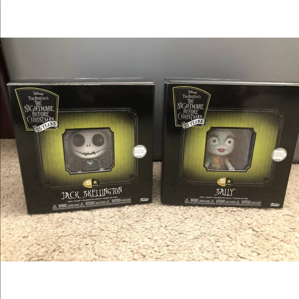 Funko Nightmare before Christmas Jack and Sally